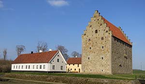 Glimmingehus är den bäst bevarade medeltidsborgen i Norden