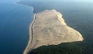 Sanddynen i Arcachon är den högsta i Europa