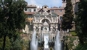 Villa d'Este är en klar sevärdhet i Tivoli
