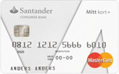 Santander Mitt kort