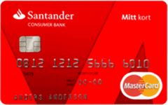 Santander Mitt kort plus