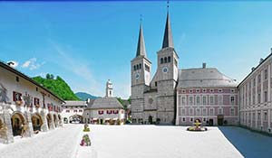 I vackra Berchtesgaden finns bland annat ett slott