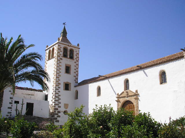 Den historiska kyrkan i Betancuria