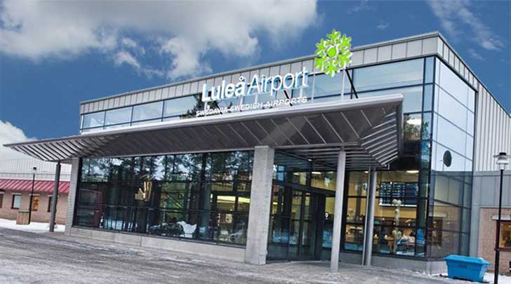 Entré på Luleås flygplats